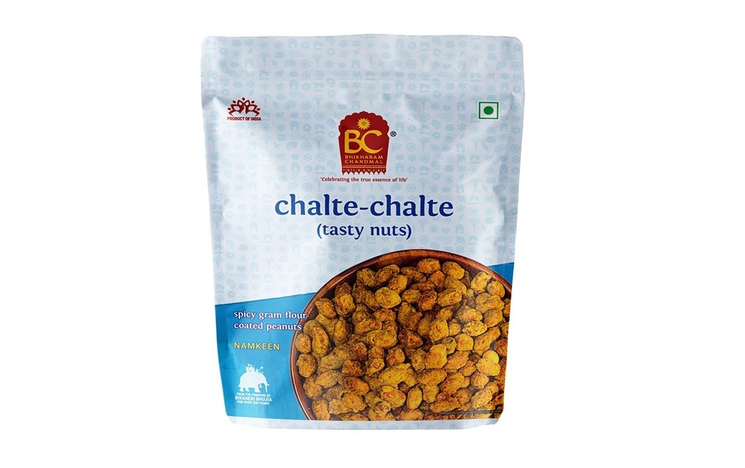 Bhikharam Chandmal Chalte-Chalte (Tasty Nuts)    Pack  375 grams